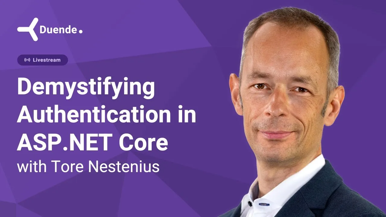 Demystifying Authentication in ASP.NET Core — webinar recording