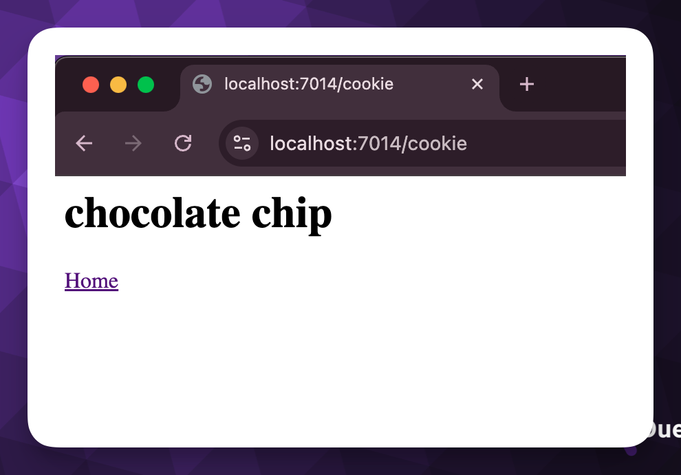 First application in ASP.NET Core 10