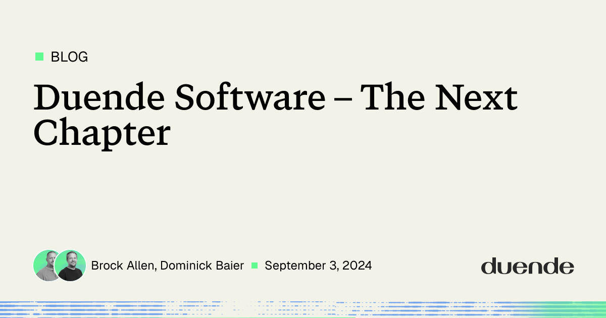 Duende Software: The Next Chapter and Future Growth | Duende