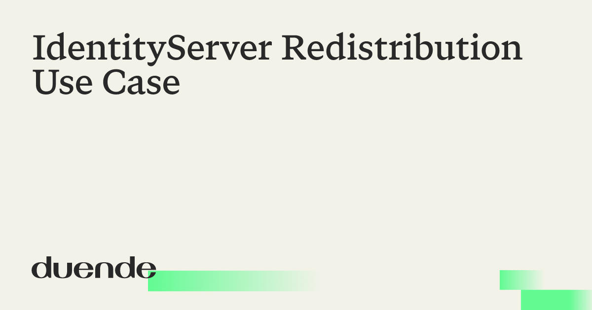 Bundle IdentityServer in Your Software Product | Duende